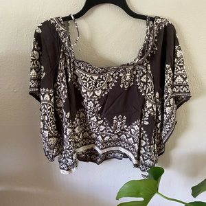 off the shoulder boutique top